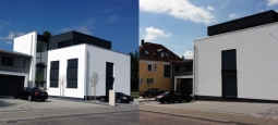 Mesterheide GmbH, Alsfeld, Sanierung der Firmenzentrale, Neubau eines Bürogebäudes